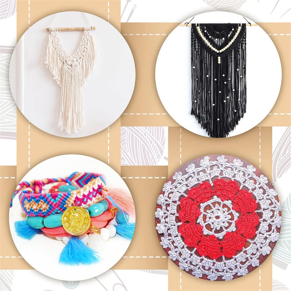 ชุดเครื่องมือสานตะกร้าไม้แบบมี - The Art And Craft Of Jewelry บทวิจารณ์และราคา