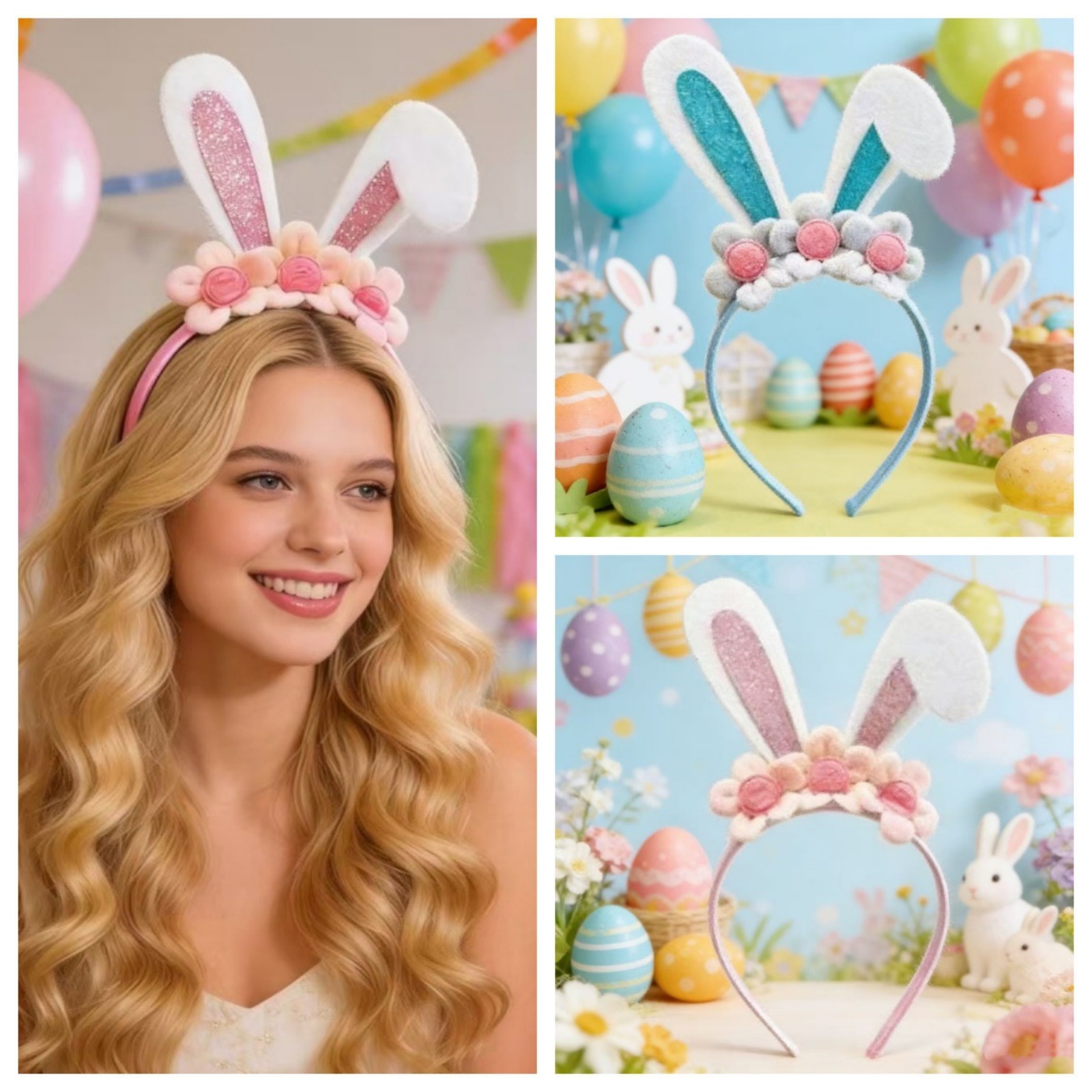 ที่คาดผมหูกระต่ายอีสเตอร์ 1 ชิ - Art And Craft Hair บทวิจารณ์และราคา