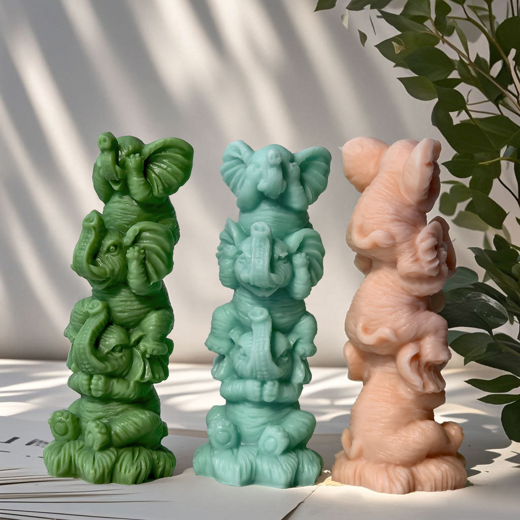 การ์ตูนช้างซิลิโคนเทียนแม่พิมพ - Soy Candle Fragrance Oil บทวิจารณ์และราคา