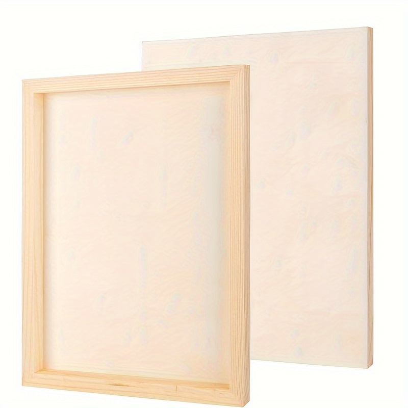2PCS ไม้แผง,ไม้ผ้าใบสี่เหลี่ยม - Acrylic Pour Paint บทวิจารณ์และราคา
