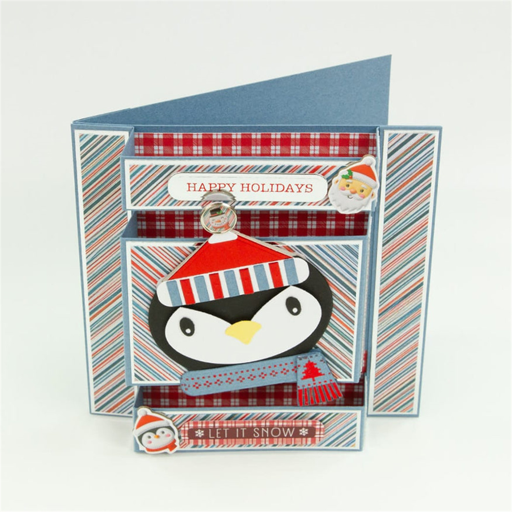 กล่องเพื่อนขั้วโลกเหนือคริสต์ม - Box Art And Craft บทวิจารณ์และราคา