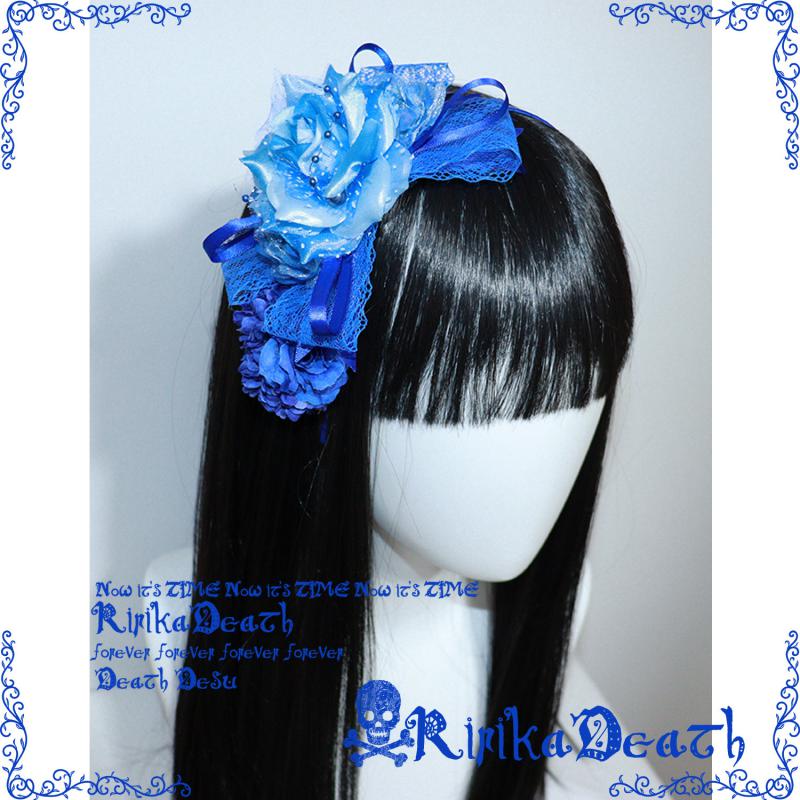 ที่คาดผมลูกไม้สีน้ำเงินไคลน์ ด - Art And Craft Hair บทวิจารณ์และราคา