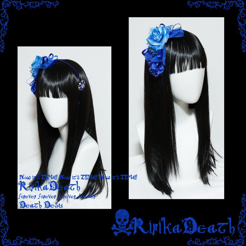 ที่คาดผมลูกไม้สีน้ำเงินไคลน์ ด - Art And Craft Hair บทวิจารณ์และราคา
