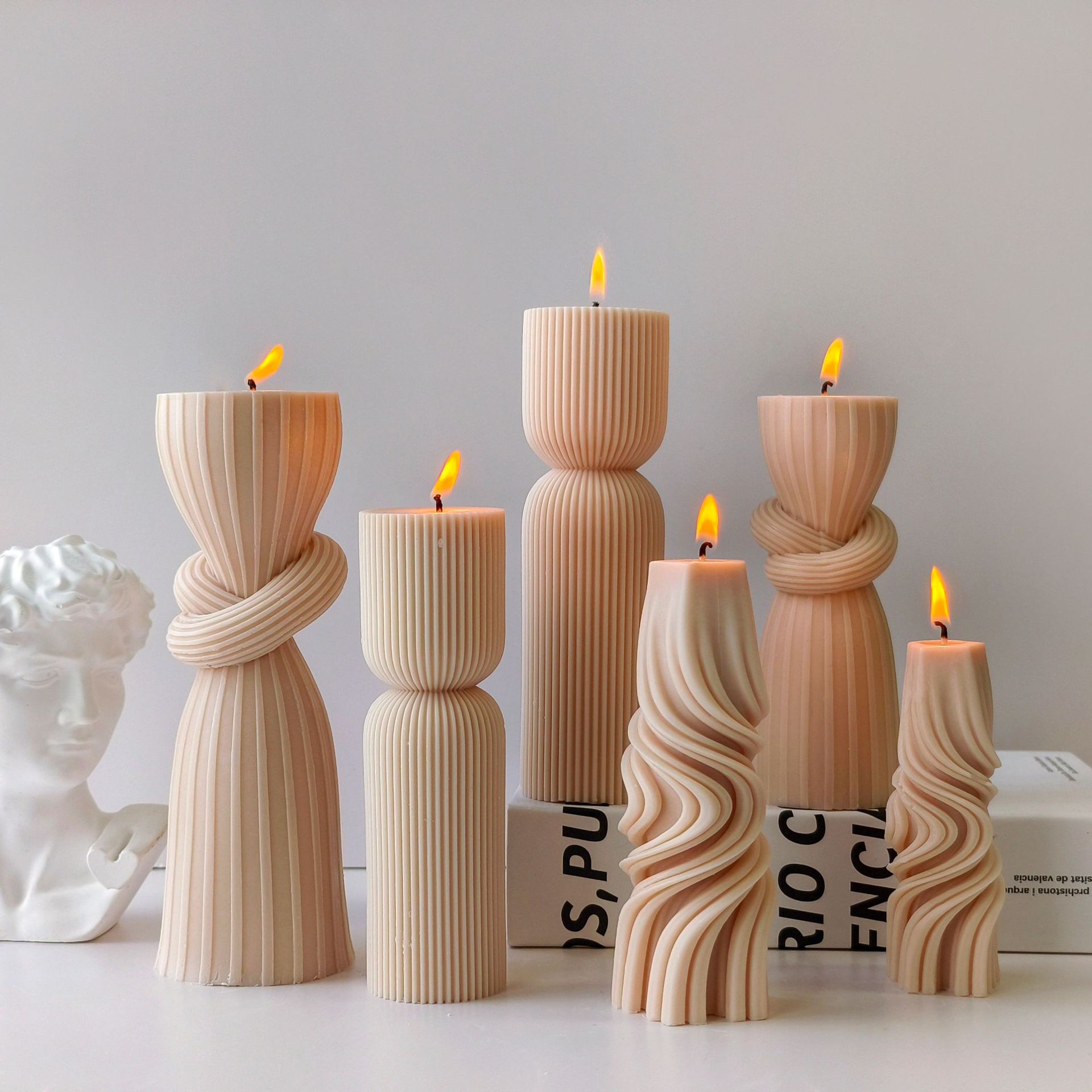 ลายกระบอก AROMA เทียนแม่พิมพ์ซ - Soy Candle Fragrance Oil บทวิจารณ์และราคา