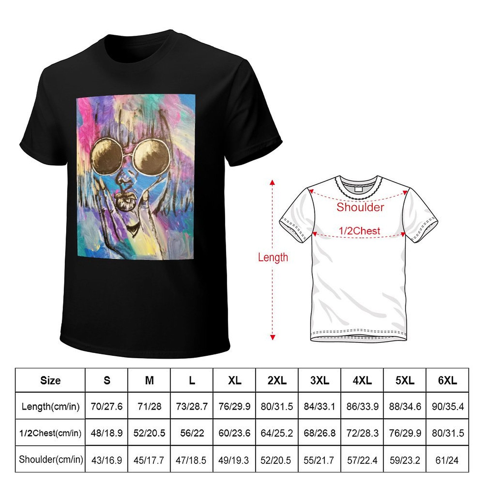 เสื้อยืดลายสีอะคริลิกหยดสีแบบน - Acrylic Pour Paint บทวิจารณ์และราคา