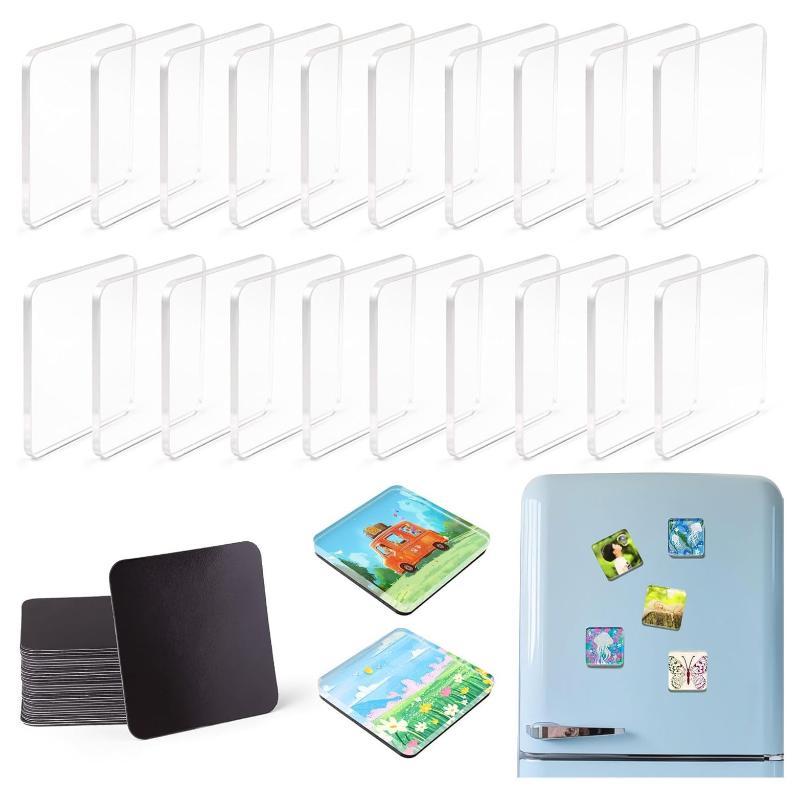 ชุดแม่เหล็กอะคริลิกใส DIY 5 ชุ - Art Craft Material บทวิจารณ์และราคา