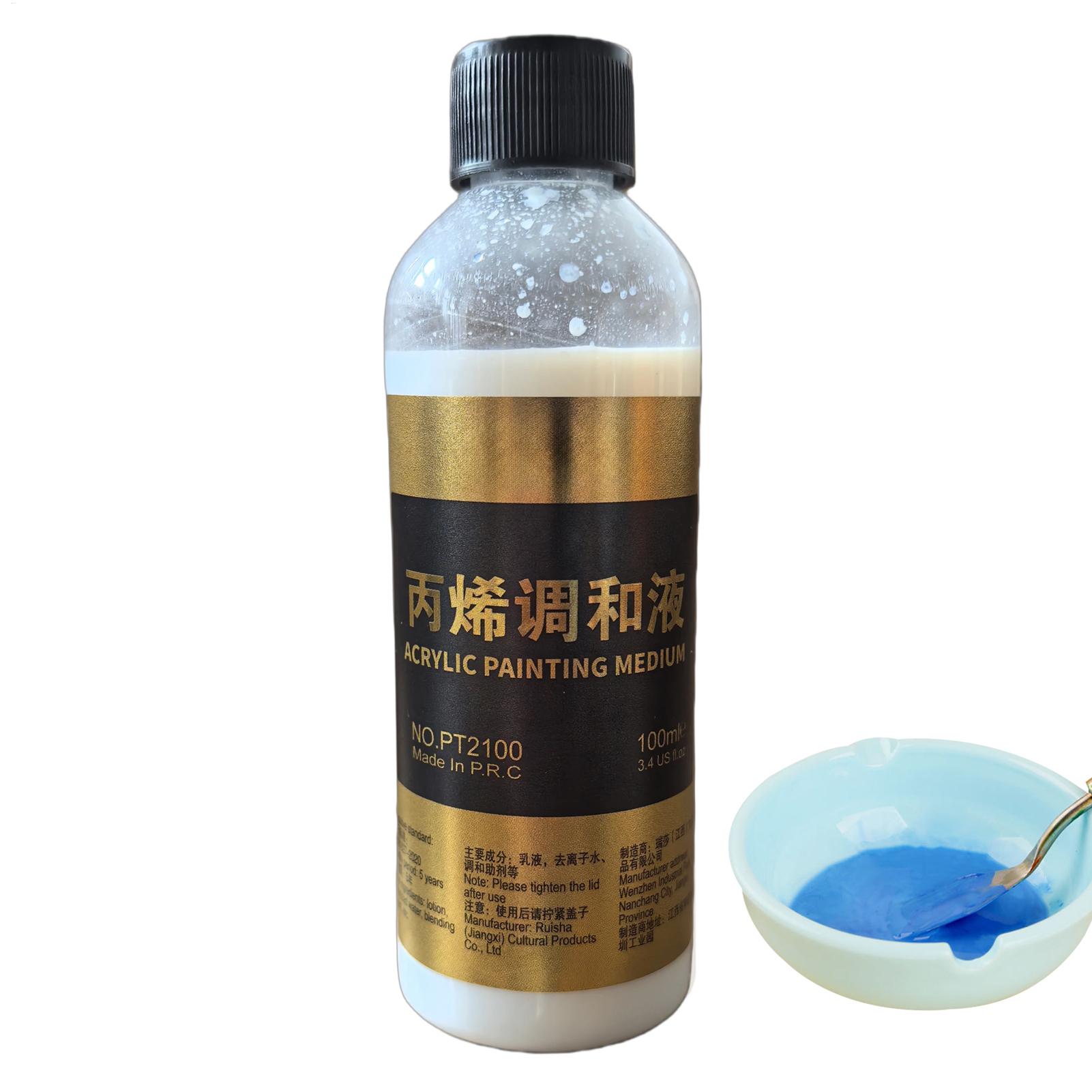 น้ำยาผสมสีอะคริลิกอเนกประสงค์  - Acrylic Pour Paint บทวิจารณ์และราคา