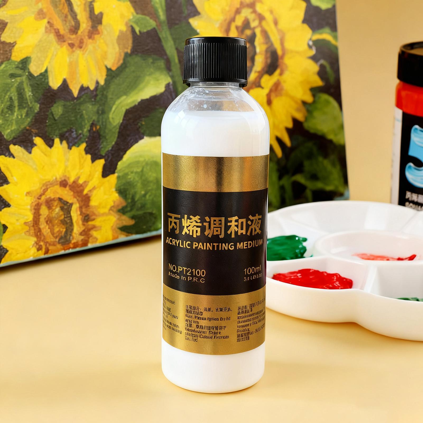 น้ำยาผสมสีอะคริลิกอเนกประสงค์  - Acrylic Pour Paint บทวิจารณ์และราคา