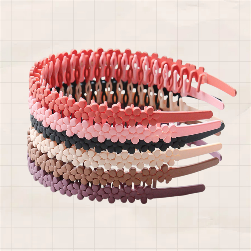 ที่คาดผมพลาสติกลายดอกไม้ 2 ชิ้ - Art And Craft Hair บทวิจารณ์และราคา