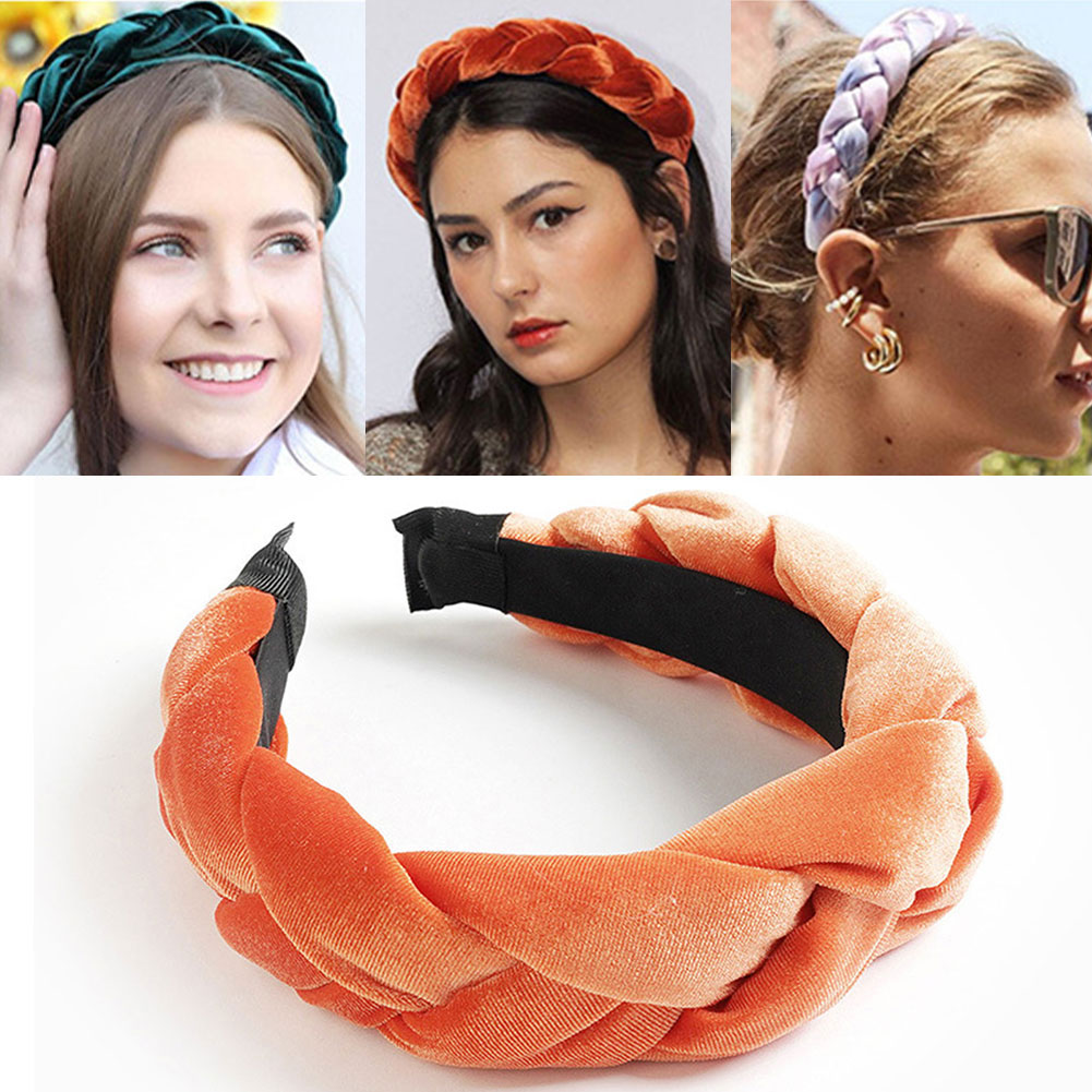 Velvets Braid Headband Headwea - Art And Craft Hair บทวิจารณ์และราคา