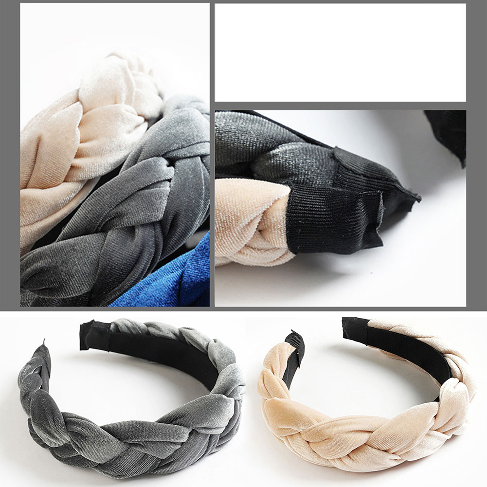 Velvets Braid Headband Headwea - Art And Craft Hair บทวิจารณ์และราคา