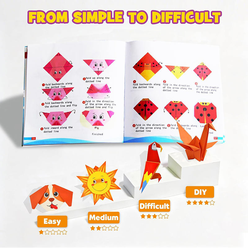 ชุดงานฝีมือกระดาษโอริกามิ หนัง - Art Craft Shop บทวิจารณ์และราคา