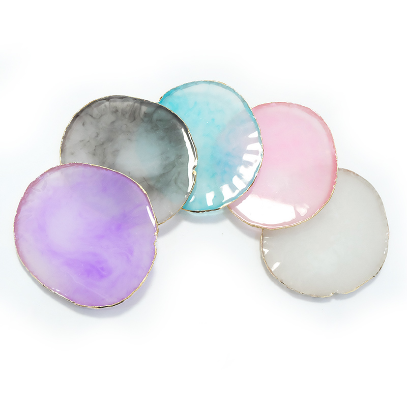 เรซิ่นหินสีเจลเล็บผสมวาดสีแผ่น - Acrylic Pour Paint บทวิจารณ์และราคา
