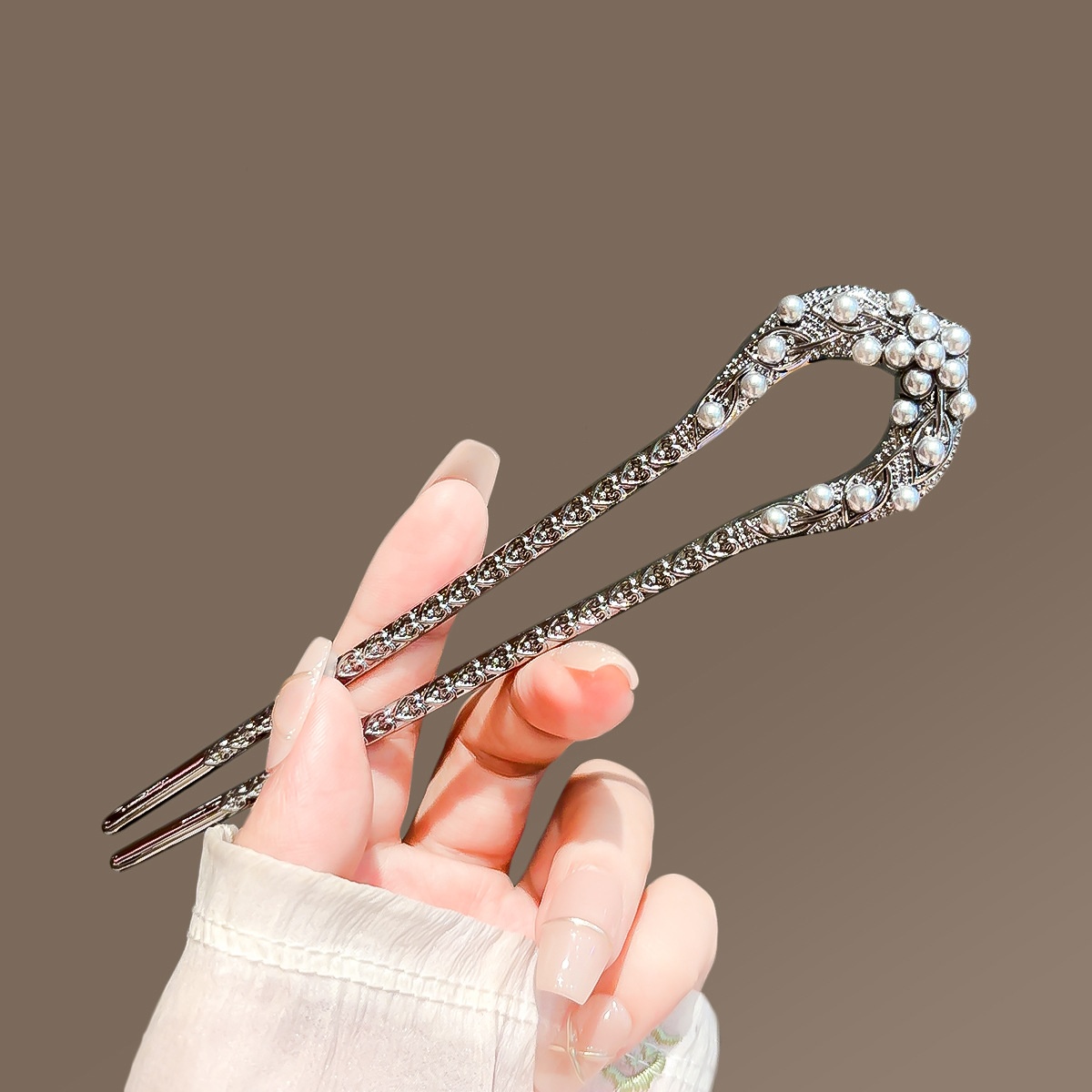 New Pearl U Shaped Hairpin สํา - Art Craft Shop บทวิจารณ์และราคา
