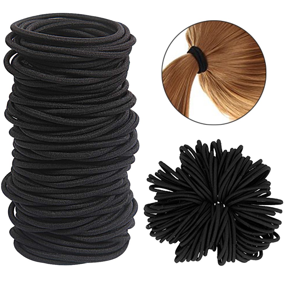 10/30/50pcs 4MM สีดําขนาดเล็กผ - Art And Craft Hair บทวิจารณ์และราคา