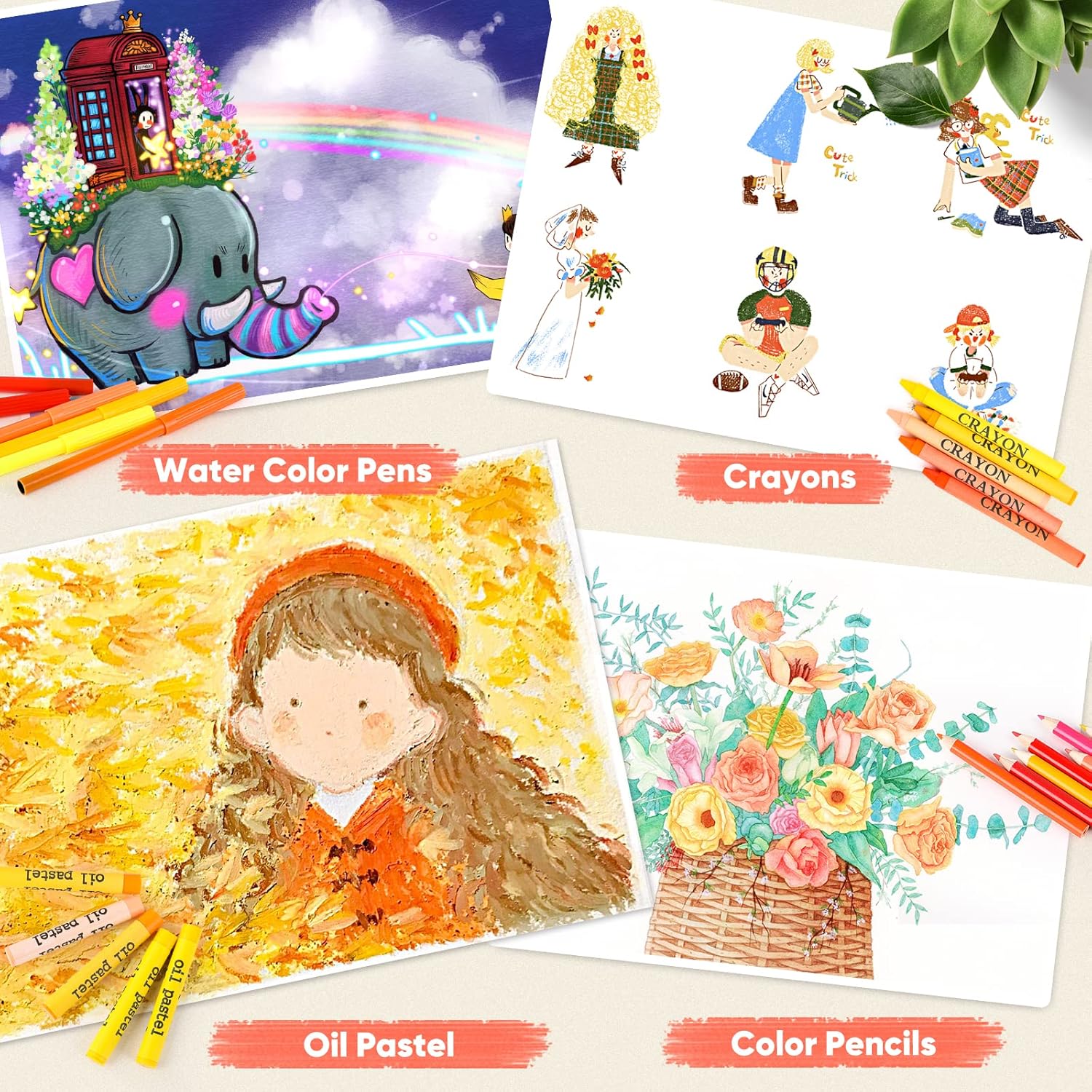 ชุดระบายสีกล่องใส่ของสำหรับงาน - Art And Craft Zoo Animals บทวิจารณ์และราคา