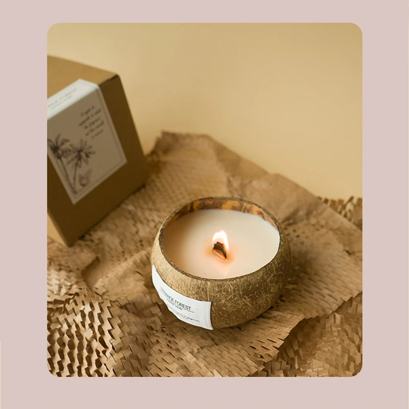 เทียนหอมอโรมาจากเปลือกมะพร้าว  - Soy Candle Fragrance Oil บทวิจารณ์และราคา