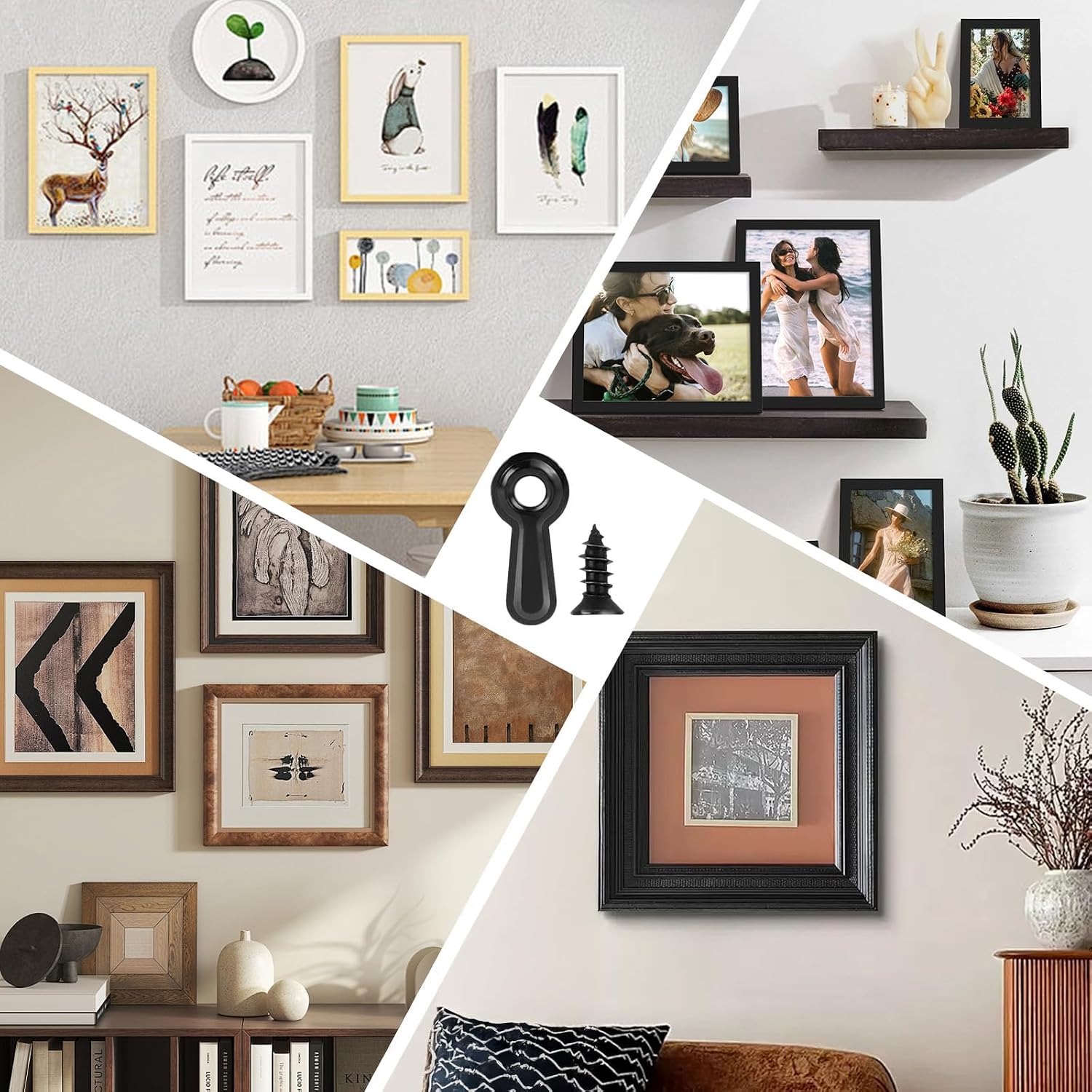 1-2 กล่อง ตัวยึดหลังกรอบรูปเหล - Art Craft Mirror บทวิจารณ์และราคา