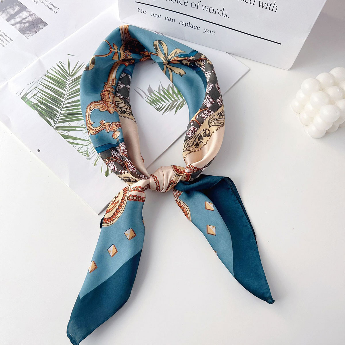 70x70 ซม.แฟชั่นสไตล์เกาหลีผ้าไ - Art Craft Shop บทวิจารณ์และราคา