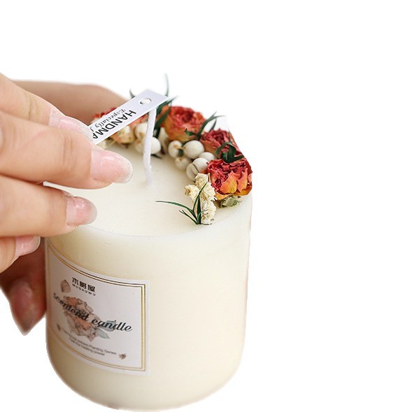 เทียนดอกไม้แห้งทำมือ DIY ของตก - Soy Candle Fragrance Oil บทวิจารณ์และราคา
